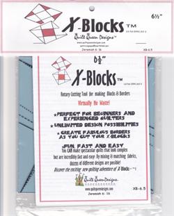 X-Blocks, 6,5 inches.